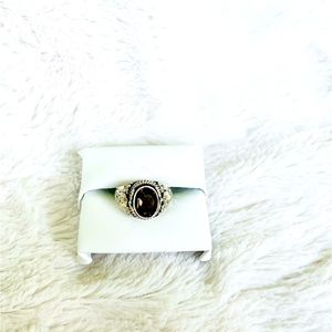 Smoky Quartz Ring size 8